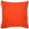 Pillow D�cor Neon Orange Throw Pillow 16x16, with Polyfill Insert